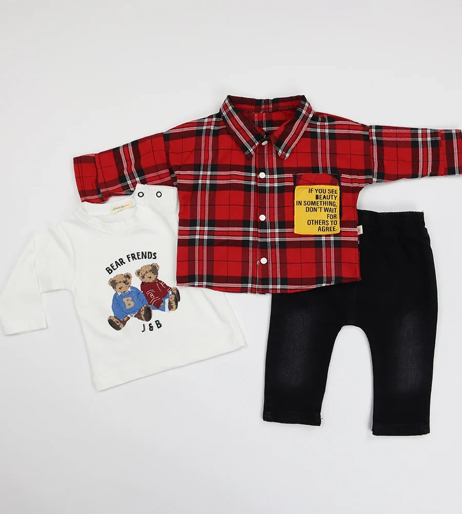 set din trei piese bear fiends