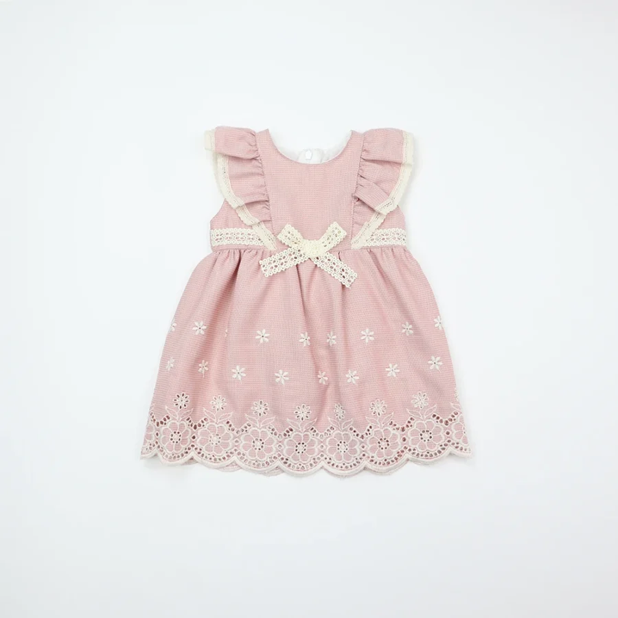Rochie Lilax cu volănașe