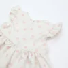 Rochie Lilax cu buline