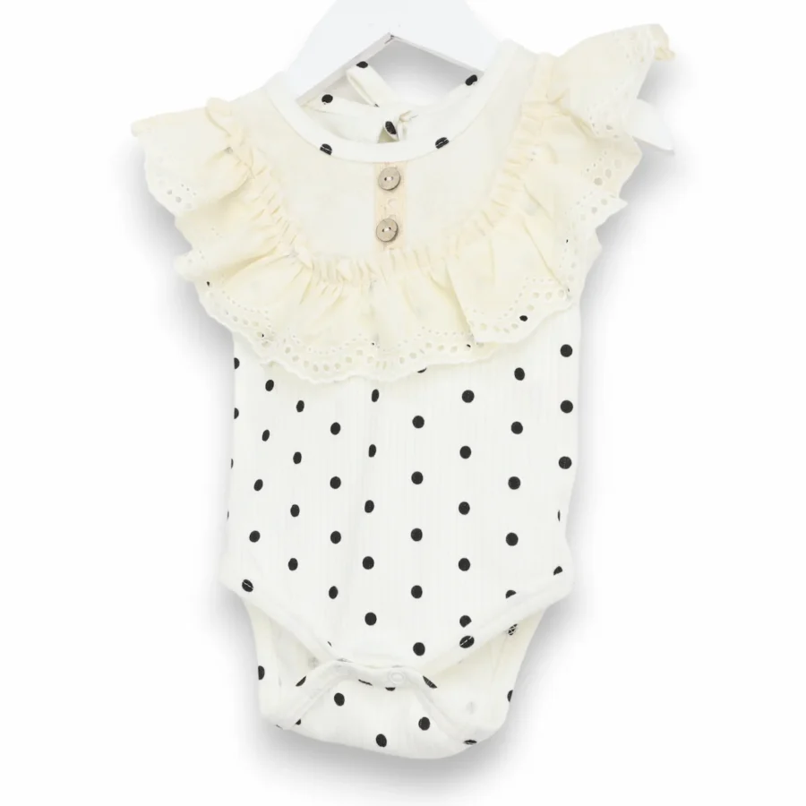 Set din doua piese body si pantalon de blugi Set din doua piese body si pantalon de blugi