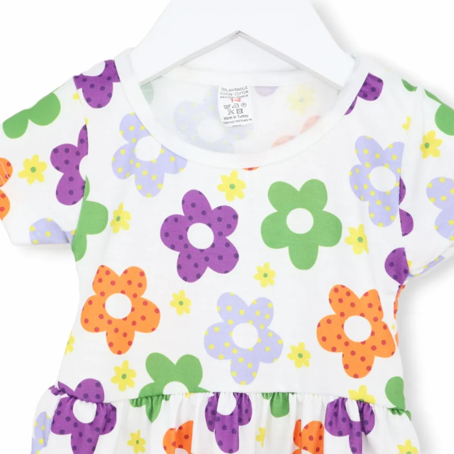rochie-fetite-bumbac-cu-flori