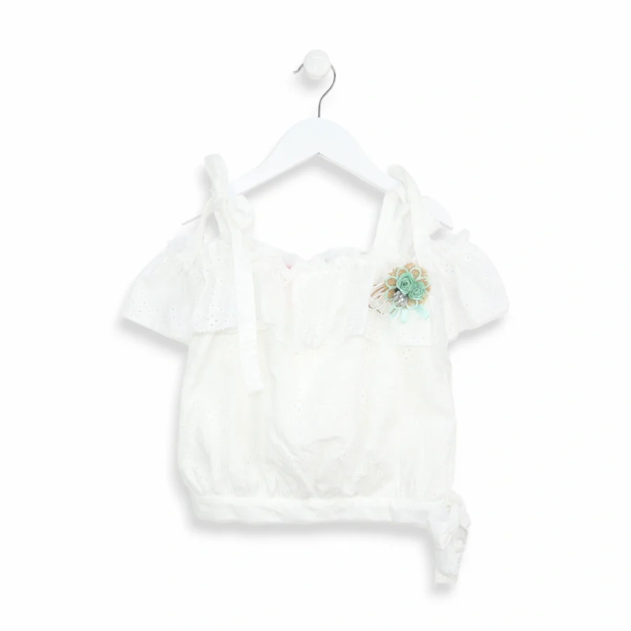Compleu-fete-bluza-brodata-si-pantaloni-scurti-verzi-2