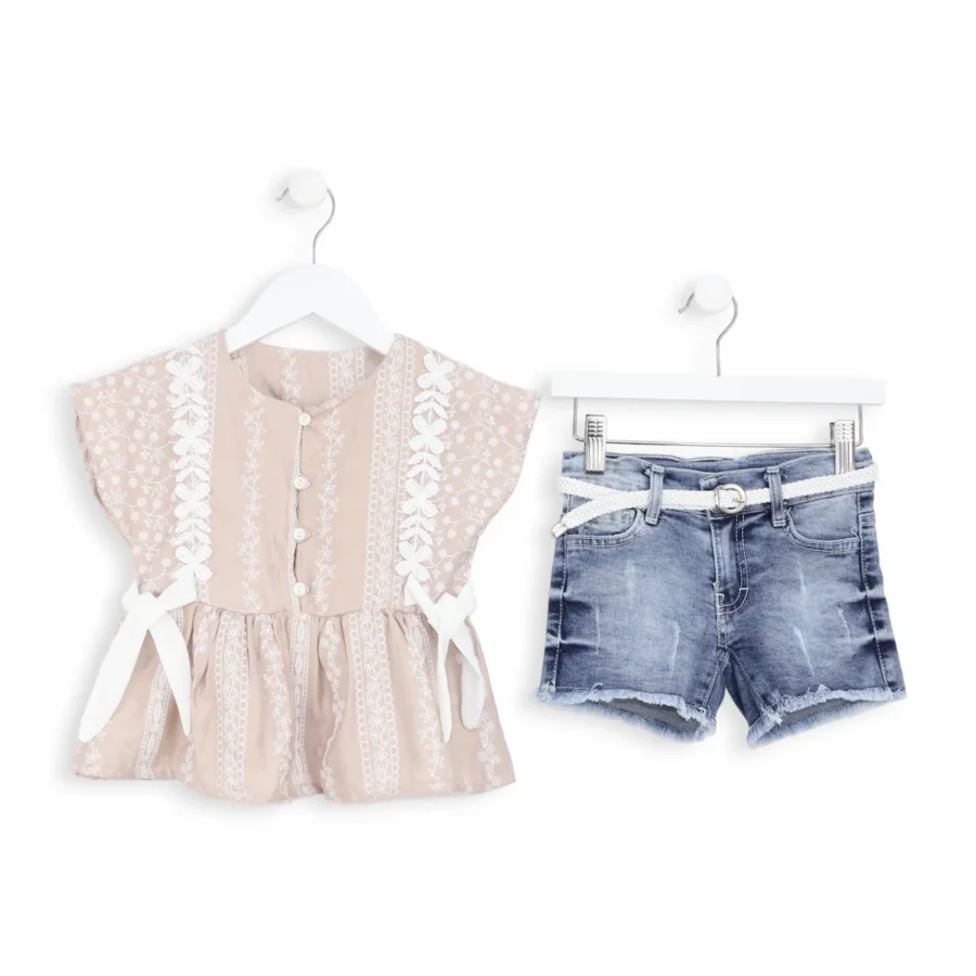 compleu-fete-bluza-si-pantaloni-scurti