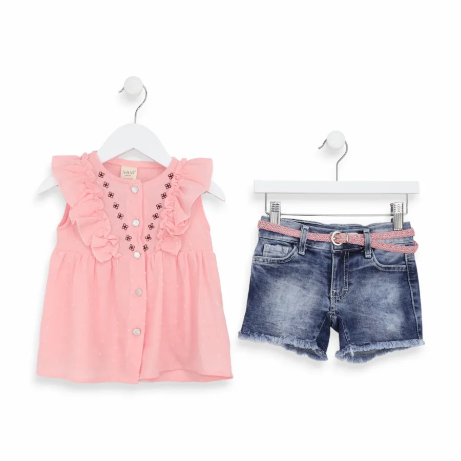 compleu-fetite-bluza-roz-si-pantaloni-blug