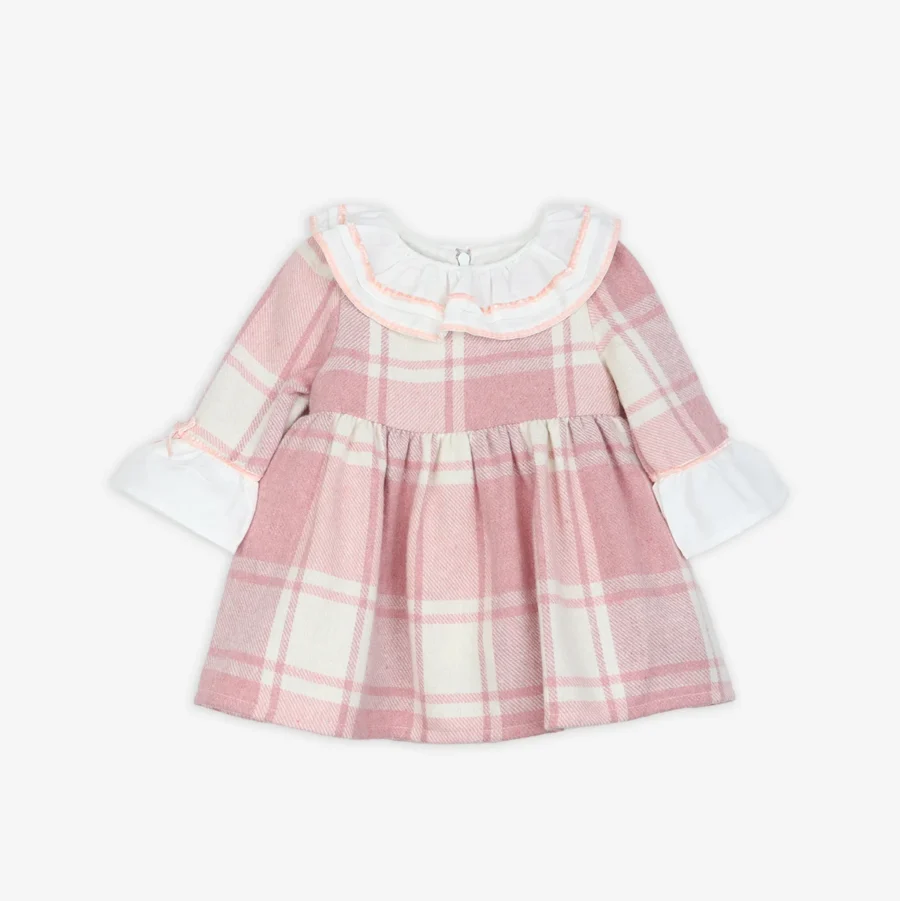 rochie-fetite-roz-in carouri