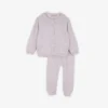 set-doua-piese-tricotat-fete-lila