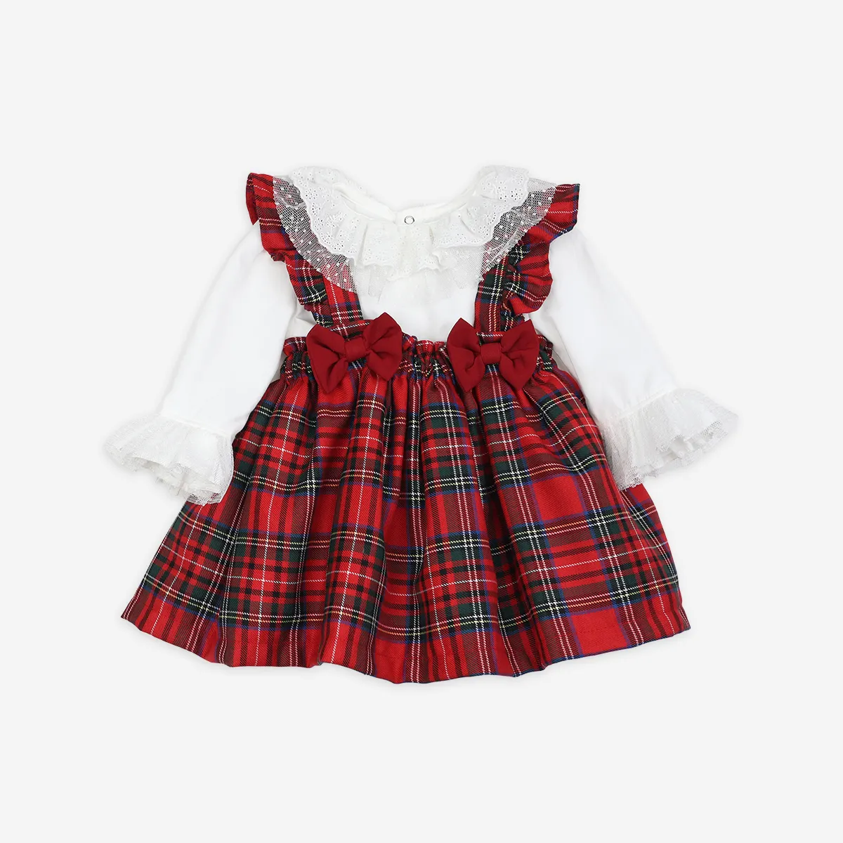 set-fete-sarafan-bluza-cu fundita-rosie